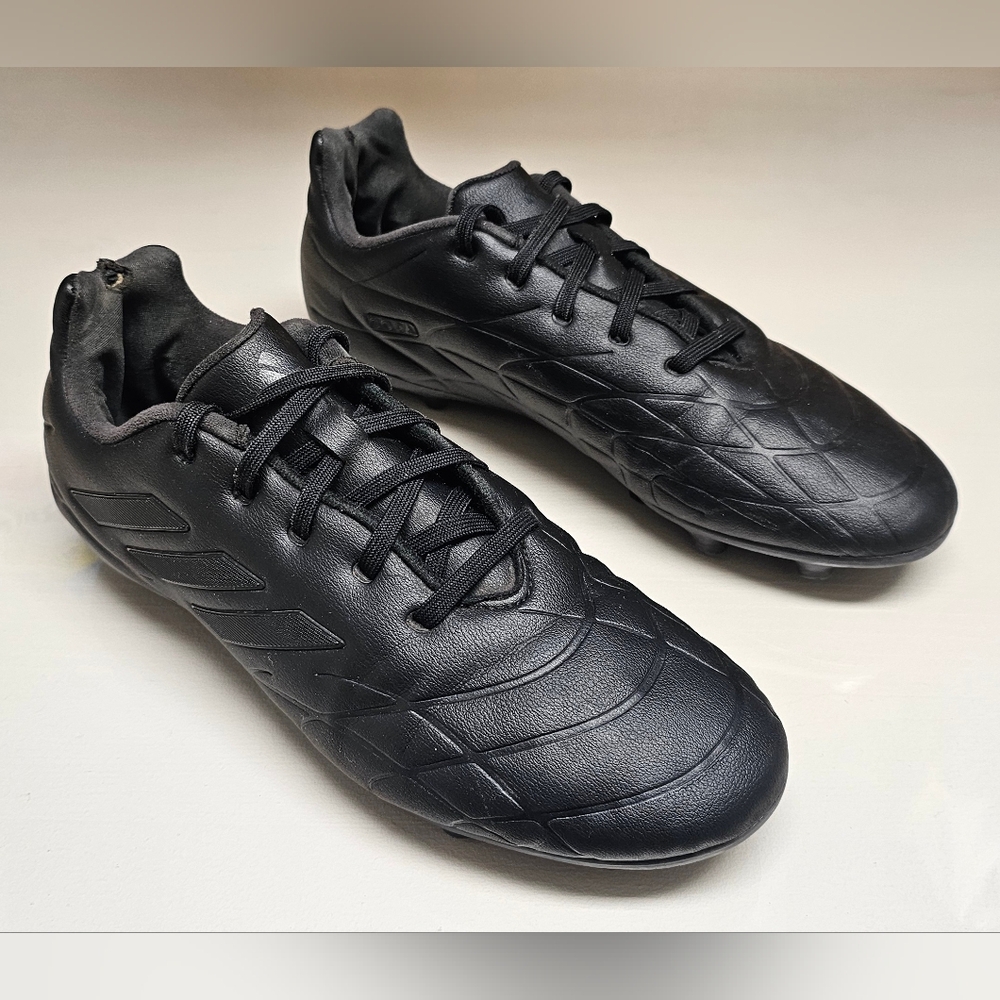 Adidas Copa Pure.3 FG J Soccer Shoe Black HQ8946  Size 6 Jr kids BlackSize 6.
